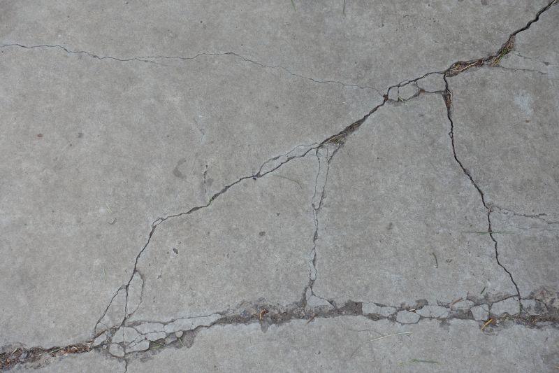 Cracked Concrete Surface